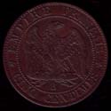 5 centimes 1855